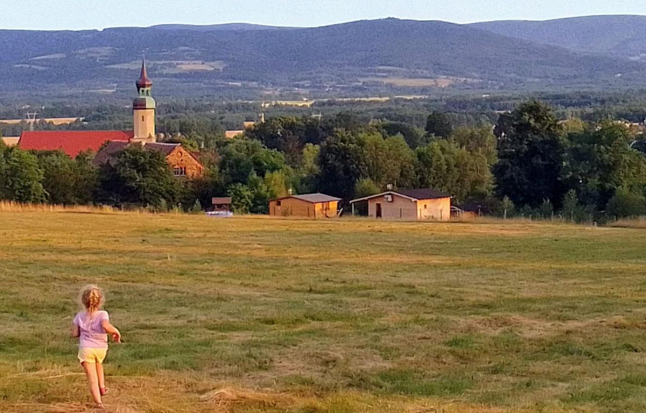 Domek W Gorach Izerskich 4 I 6 Osobowy, Agroturystyka, Zywe Zwierzeta, W Pelni Wyposazone, Plac Zabaw Dla Dzieci, Ognisko Z Kijkami I Rusztem, Ogrzewanie I Klimatyzacja, Latem Basen Mirsk Exteriör bild